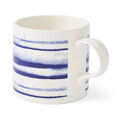 Portmeirion - Blue Wash Horizontal Stripes Mug additional 3