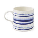 Portmeirion - Blue Wash Horizontal Stripes Mug additional 2