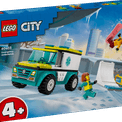 LEGO City Great Vehicles - Emergency Ambulance &amp; Snowboarder additional 4