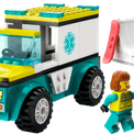 LEGO City Great Vehicles - Emergency Ambulance &amp; Snowboarder additional 2