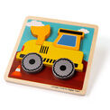 Bigjigs - Chunky Lift Out Digger Puzzle additional 2