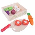Bigjigs - Cutting Veg Crate additional 1