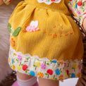 Bigjigs - Daisy Doll Blonde Hair and Yellow Dress additional 7