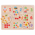 Bigjigs - Picture and Number Matching Puzzle additional 5