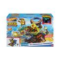 Hot Wheels - Monster Trucks Arena: Mega Wrex vs. Gorzilla Takedown Playset additional 1