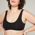 The Organic Cotton Dip Front Bralette additional 4