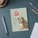 Wrendale Designs - Busy as a Bee Hedgehog A6 Notebook additional 2