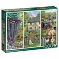 Jumbo - Falcon de Luxe Woodland Farm 1000 Piece Puzzle additional 1