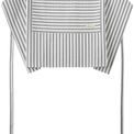 Stellar - 55cm Waist Apron - Grey Stripe additional 5