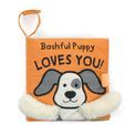 Jellycat - Bashful Puppy Loves You Book additional 1