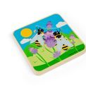 Bigjigs - Lifecycle Layer Puzzle Honeybee additional 1