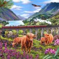 House of Puzzles - Glenfinnan Ladies BIG500 Piece Jigsaw Puzzle additional 1