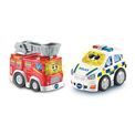 VTech - Toot-Toot Drivers Police Car, Fire Truck 2 Pack additional 1