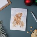 Wrendale Designs - A Highland Christmas Highland Cow A6 Notebook additional 2