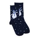 Wrendale Designs - Winter Wonderland Navy Penguin Socks additional 4