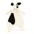 Jellycat - Bashful Black &amp; Cream Puppy Comforter additional 1