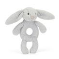 Jellycat - Bashful Silver Bunny Ring Rattle additional 1