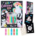 Ylvi - Neon Colouring Book Set additional 2