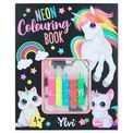 Ylvi - Neon Colouring Book Set additional 1
