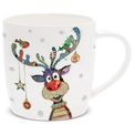 Xmas Bug Art Mug Rudolph additional 1