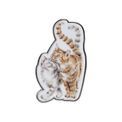 Wrendale Designs - Cat Feline Good Pin Badge additional 2