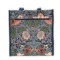 Signare - Shopper Bag Strawberry Thief Blue additional 7