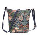 Signare - Sling Bag Strawberry Thief Blue additional 7