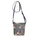 Signare - Sling Bag Strawberry Thief Blue additional 5