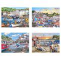 House of Puzzles - Days At The Dock 4 x 500 Piece Jigsaw Puzzle additional 2