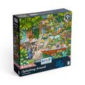 House of Puzzles - Steaming Along 4 x 500 Piece Jigsaw Puzzle additional 1