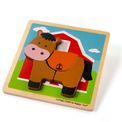 Bigjigs - Chunky Lift Out Horse Puzzle additional 1