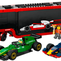 LEGO City - F1 Truck with RB20 &amp; AMR24 F1 Cars additional 4