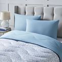 Night Lark - Blue Garden Coverless Duvet Set additional 7