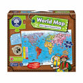 Orchard Toys - World Map Puzzle & Poster - 280 additional 1