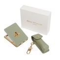 Alice Wheeler London - Compact Mirror &amp; LipStick Holder Gift Set Sage additional 2