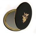 Alice Wheeler London - Round Compact Mirror Black additional 2