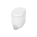Addis - Bathroom Pedal Bin - White/Grey additional 1
