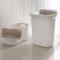 Addis - Rattan - Hamper 50L - Calico additional 2