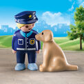 Playmobil 1.2.3 Police Officer with Dog additional 3