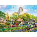 Gibsons - Below Corfe Castle 1000 Piece Jigsaw Puzzle additional 2