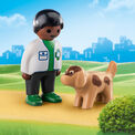 Playmobil - 1.2.3 - Vet with Dog - 70407 additional 2