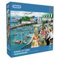 Gibsons - Dining at Tenby 1000 Piece Jigsaw Puzzle additional 1