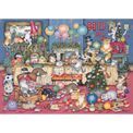 Gibsons - Feline Festivities 1000 Piece Jigsaw Puzzle additional 2
