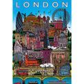 Gibsons - London Cityscape 500 Piece Jigsaw Puzzle additional 2