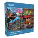 Gibsons - Sunset on the Seine 1000 Piece Jigsaw Puzzle additional 1
