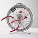 Swan Retro 8" Grey Clock Fan additional 2