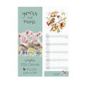 Wrendale Designs - Yours and Mine Slim Calendar 2026 additional 1