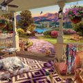 Ravensburger - Cozy Front Porch Views 750 Piece Jigsaw Puzzle additional 3