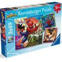 Ravensburger - Marvel Spider-Man 3 x 49 Piece Jigsaw Puzzles additional 1