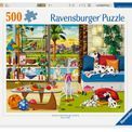 Ravensburger - Pets of Palm Springs 500 Piece Jigsaw Puzzle additional 1